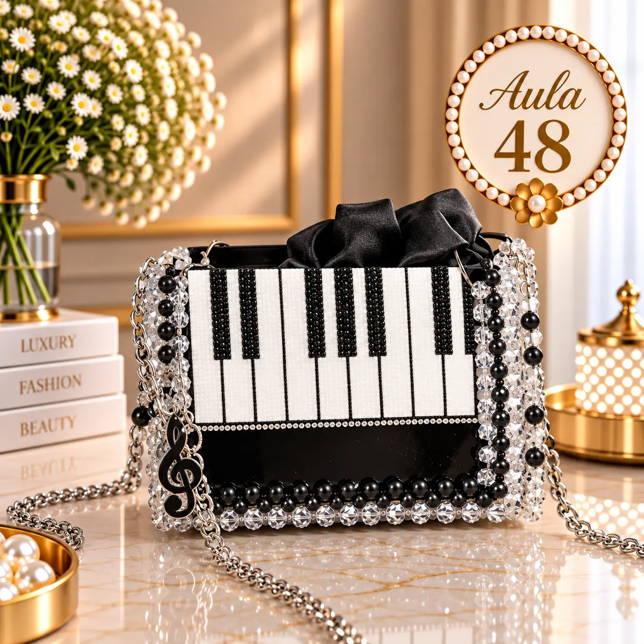 Aula 48 — bolsa de miçangas