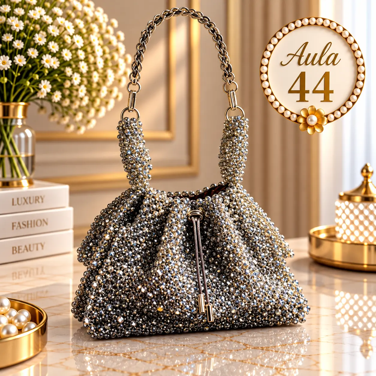 Aula 44 — bolsa de miçangas