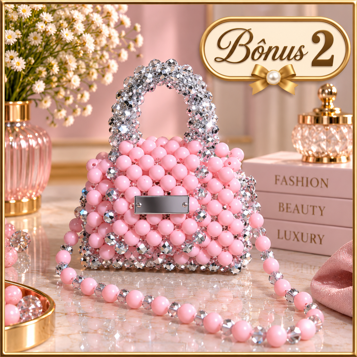 Bônus 2 – Mini bolsa de miçangas