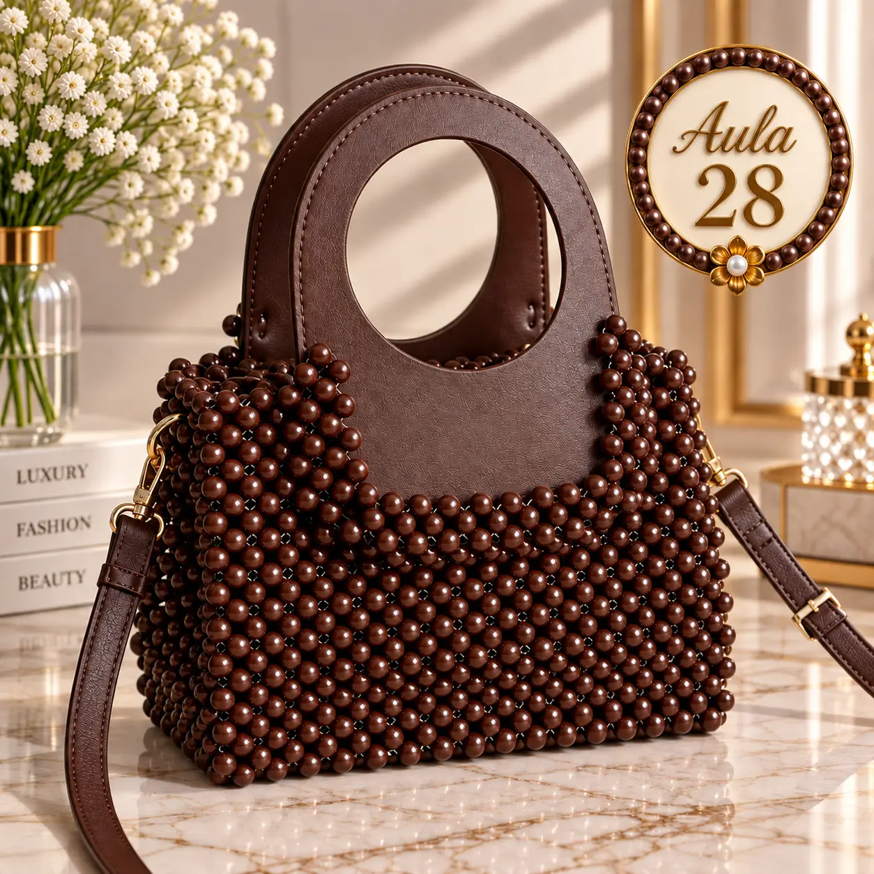 Aula 28 — bolsa de miçangas