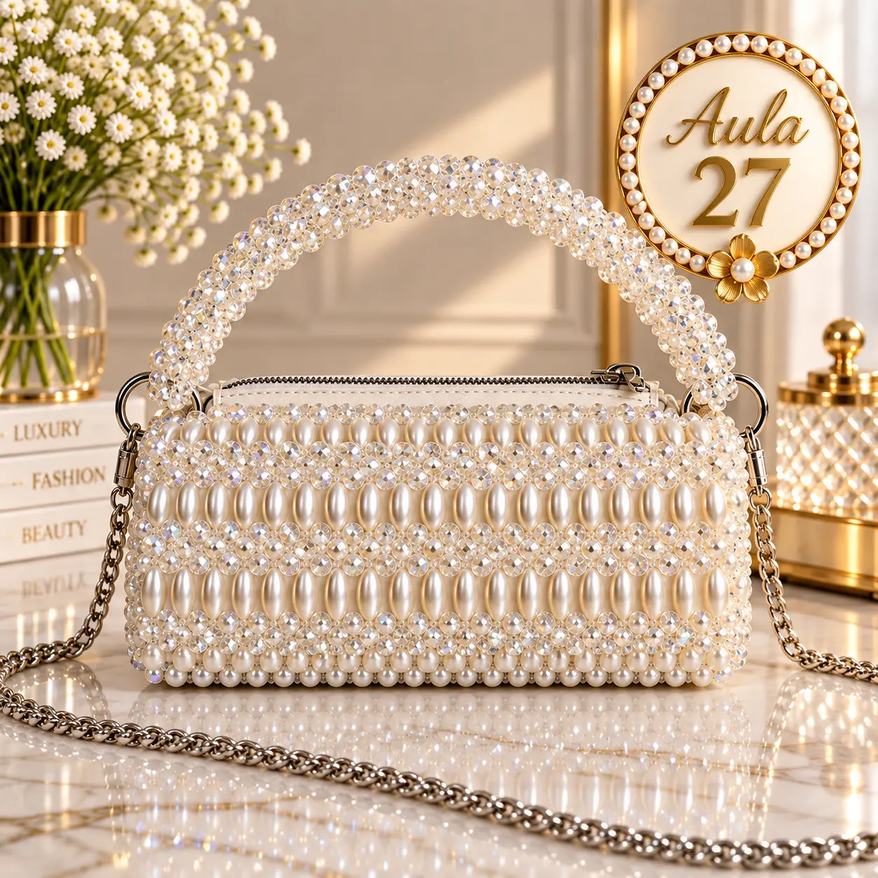 Aula 27 — bolsa de miçangas