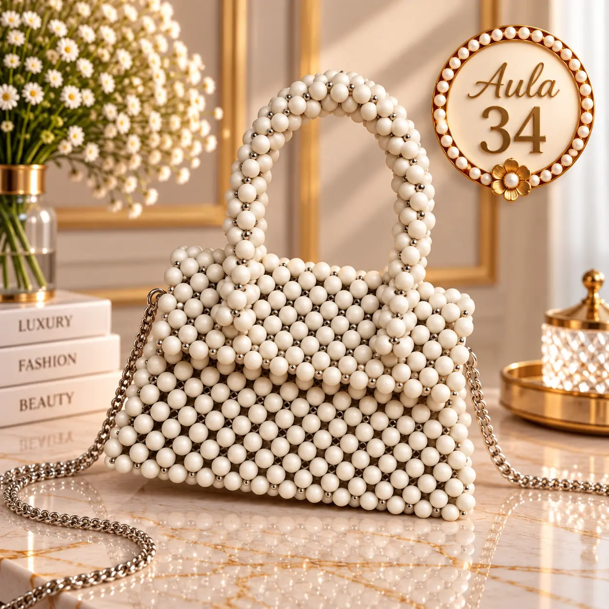 Aula 34 — bolsa de miçangas