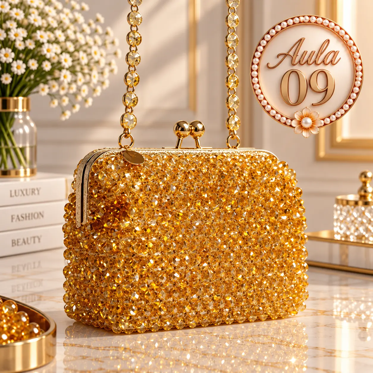 Aula 9 — bolsa de miçangas