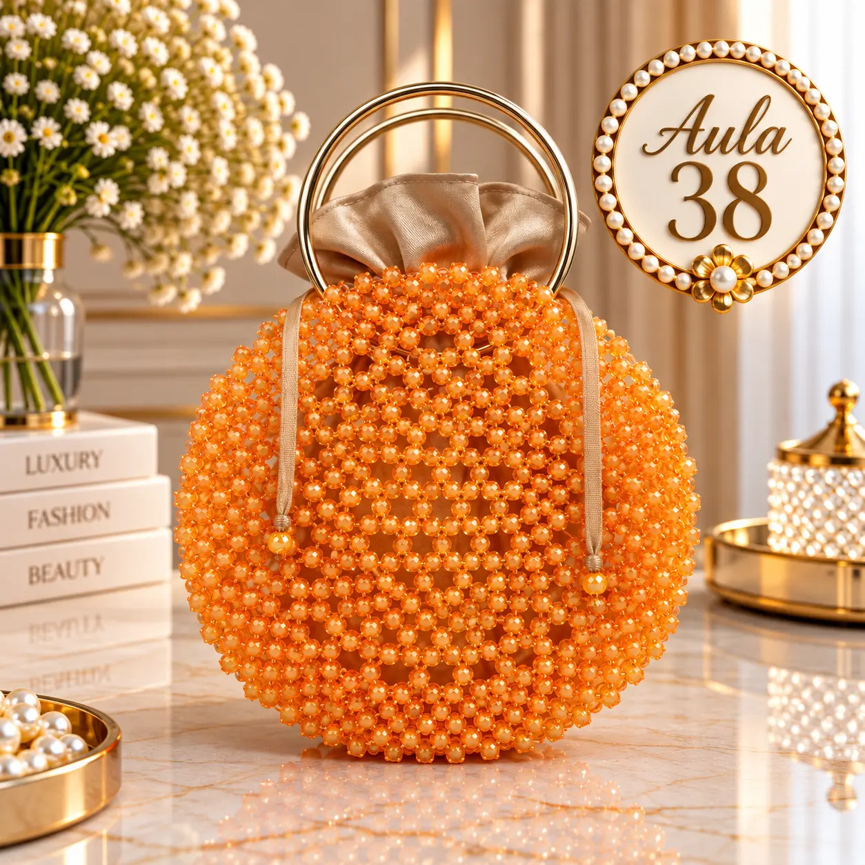 Aula 38 — bolsa de miçangas