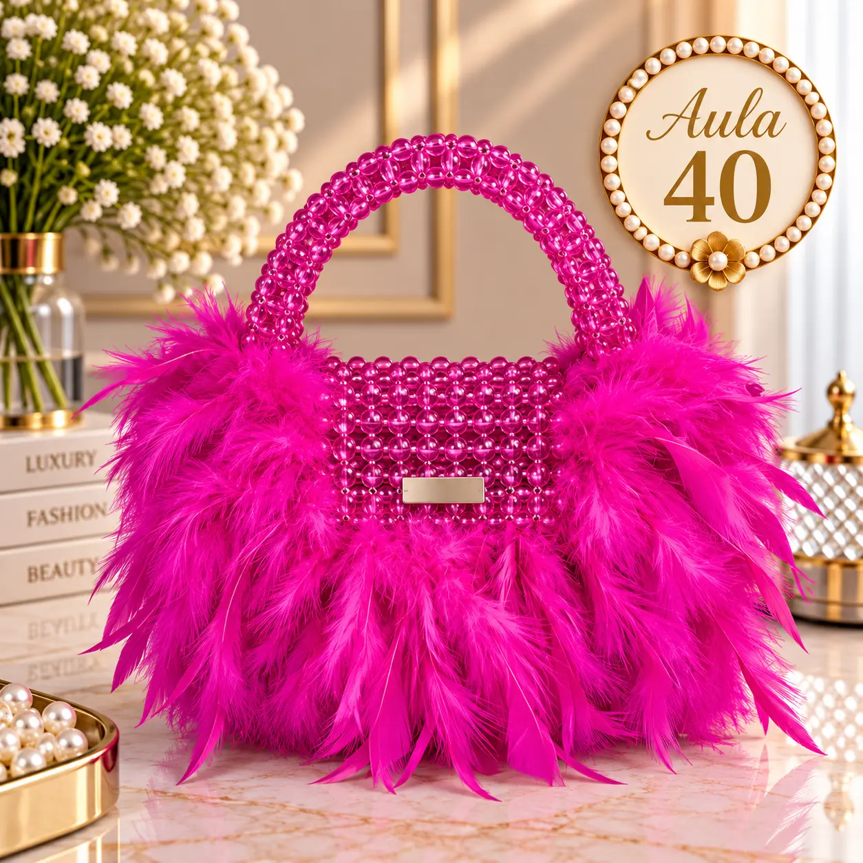 Aula 40 — bolsa de miçangas