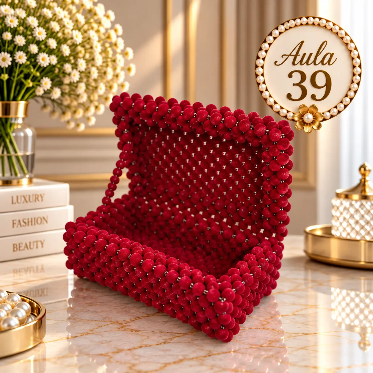 Aula 39 — bolsa de miçangas