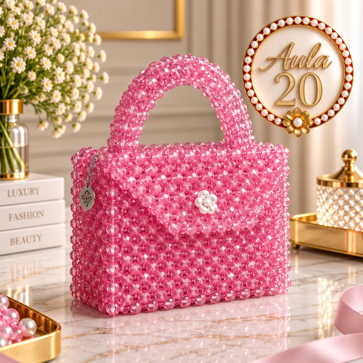 Aula 20 — bolsa de miçangas