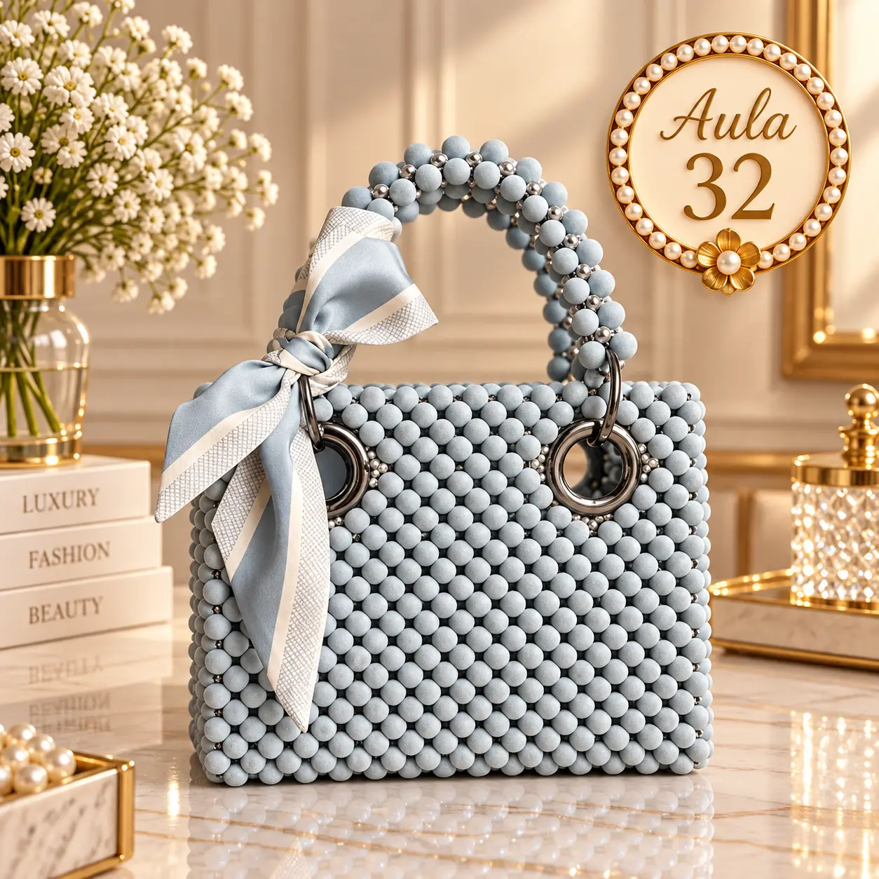 Aula 32 — bolsa de miçangas