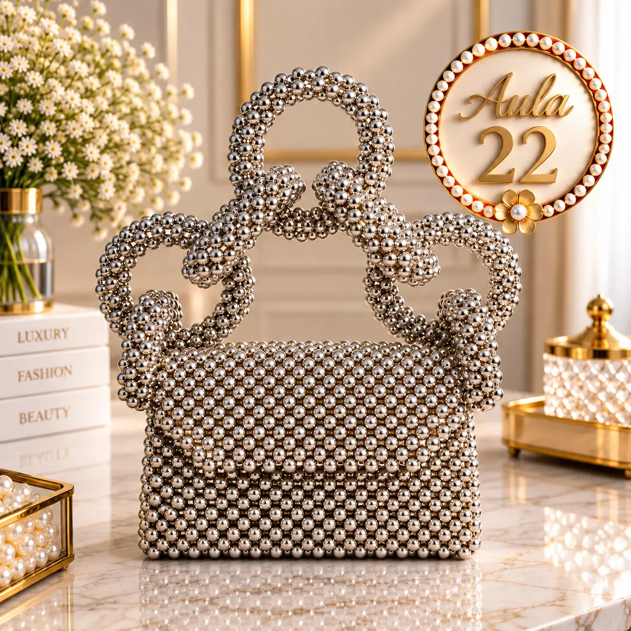 Aula 22 — bolsa de miçangas