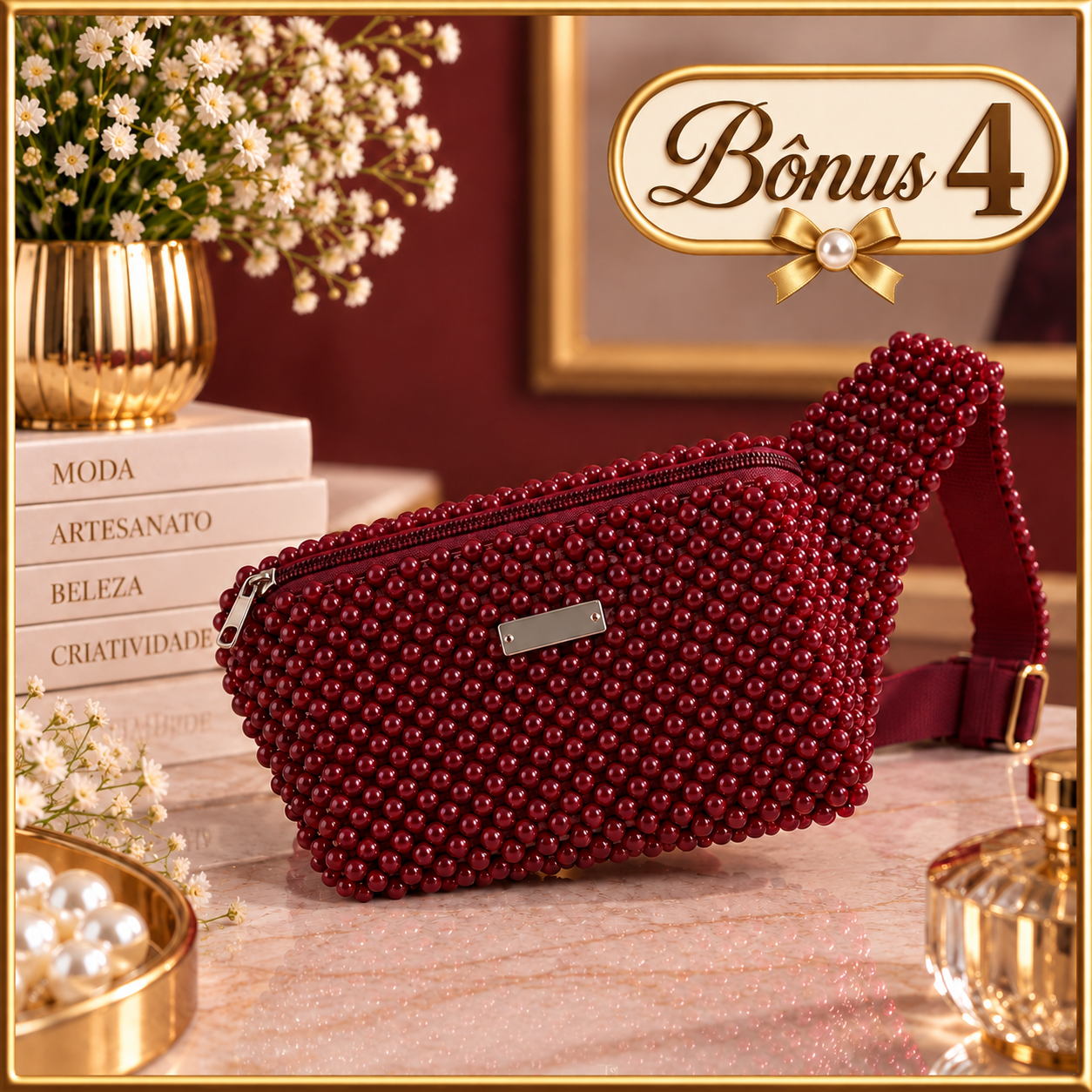 Bônus 4 – Bolsa especial de miçangas