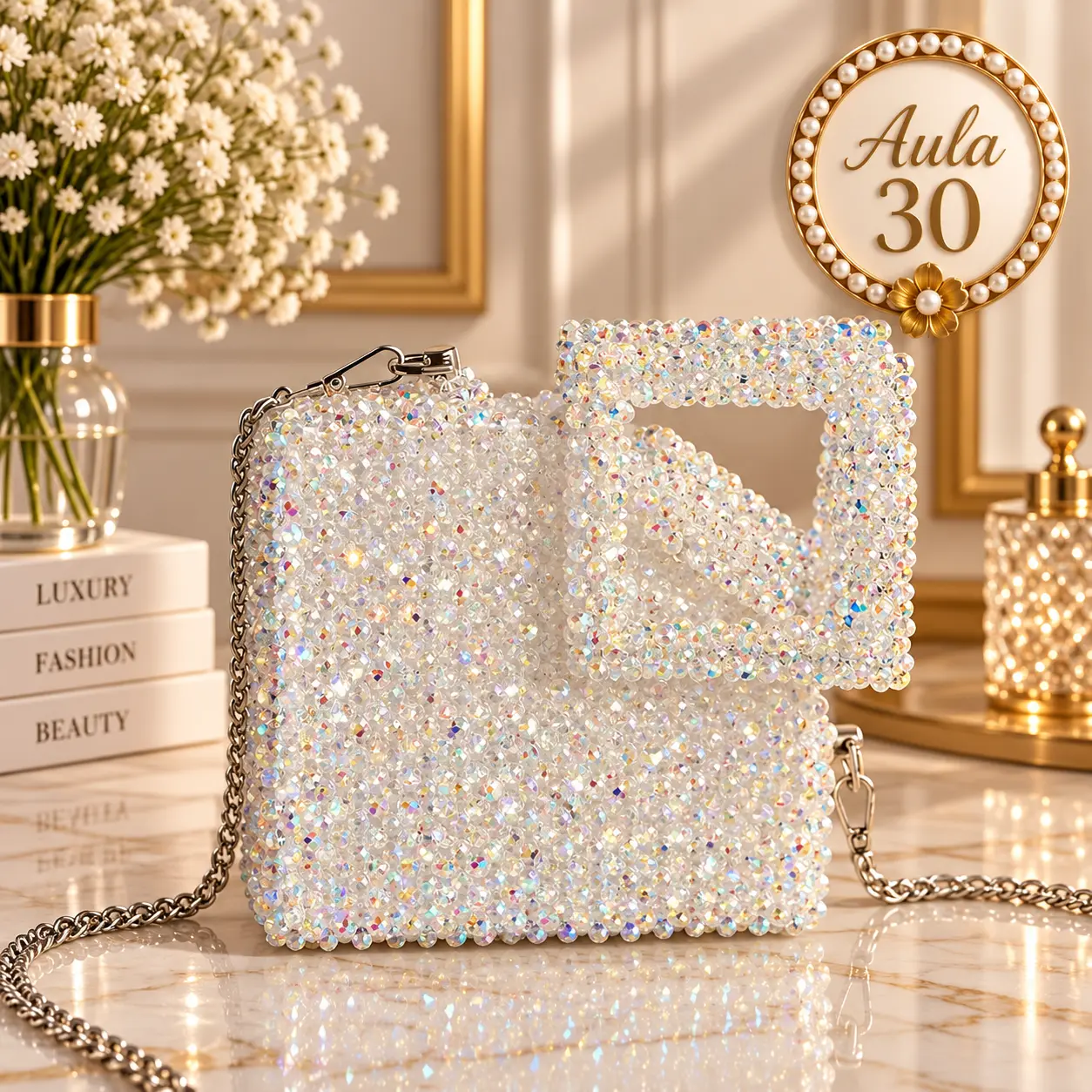 Aula 30 — bolsa de miçangas